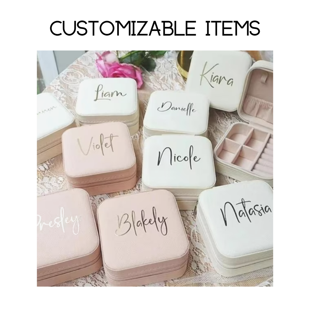 Customizable items
