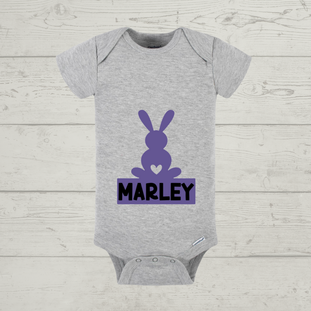 Easter Baby Onesie - "Bunny 1" Customizable