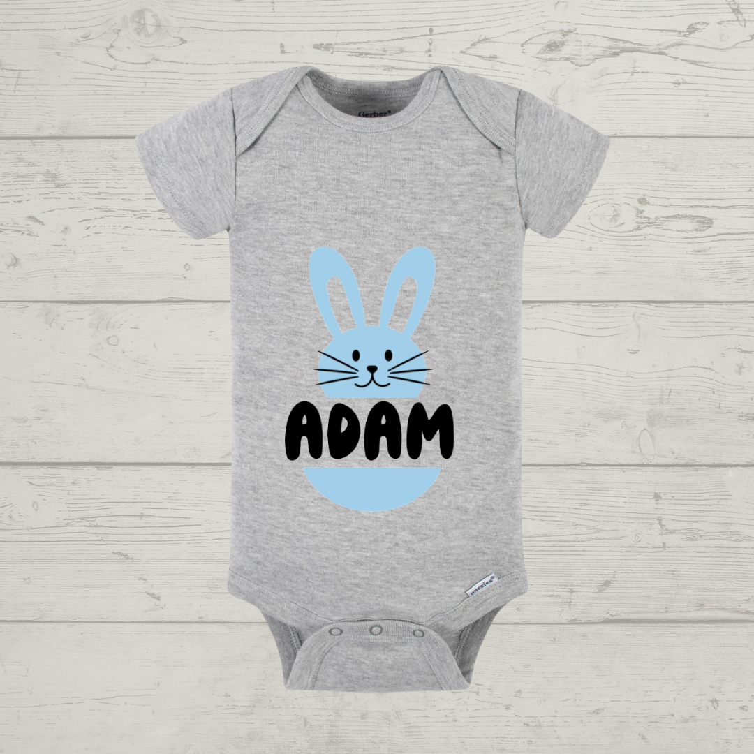 Easter Baby Onesie - "Bunny 3" Customizable