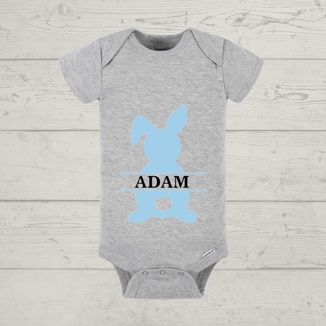 Easter Baby Onesie - "Bunny 2" Customizable
