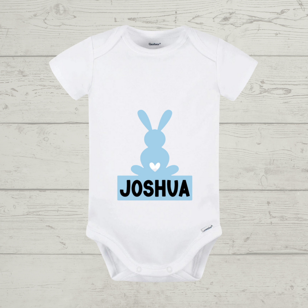 Easter Baby Onesie - "Bunny 1" Customizable