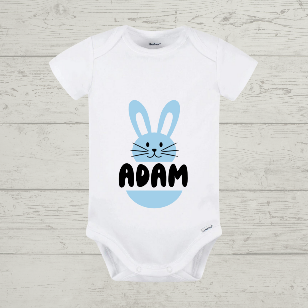 Easter Baby Onesie - "Bunny 3" Customizable