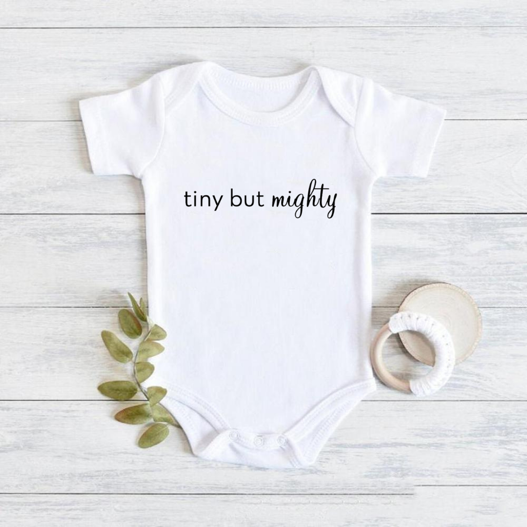 Baby Onesie - Tiny But Mighty