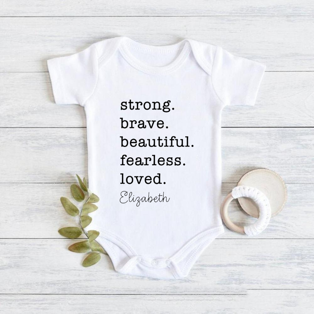 Baby Onesie - Encouraging - Customizable