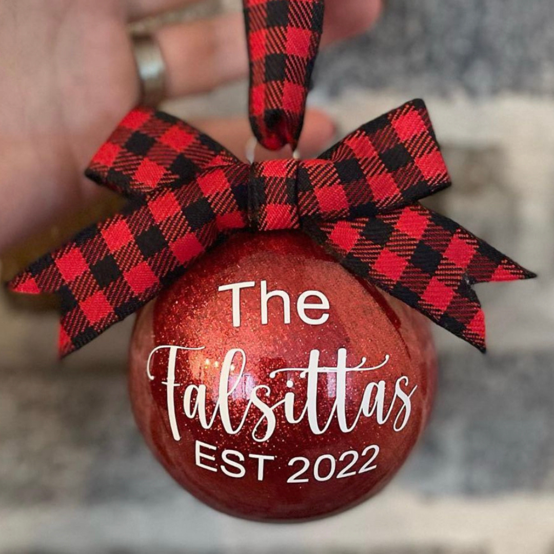 Christmas Ornaments - Bauble - Customizable