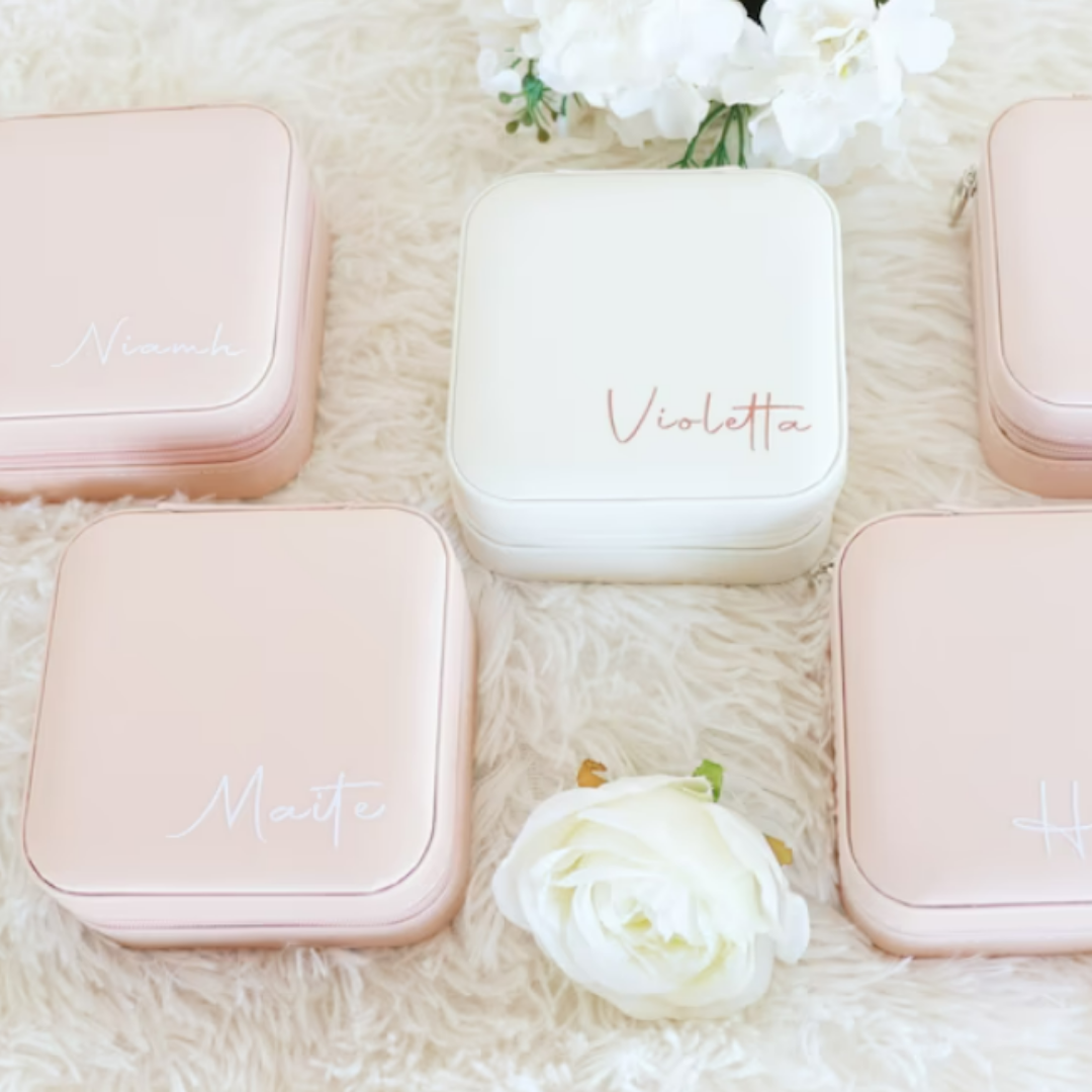 Travel Jewelry Case Box - Customizable