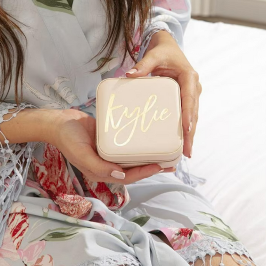 Travel Jewelry Case Box - Customizable