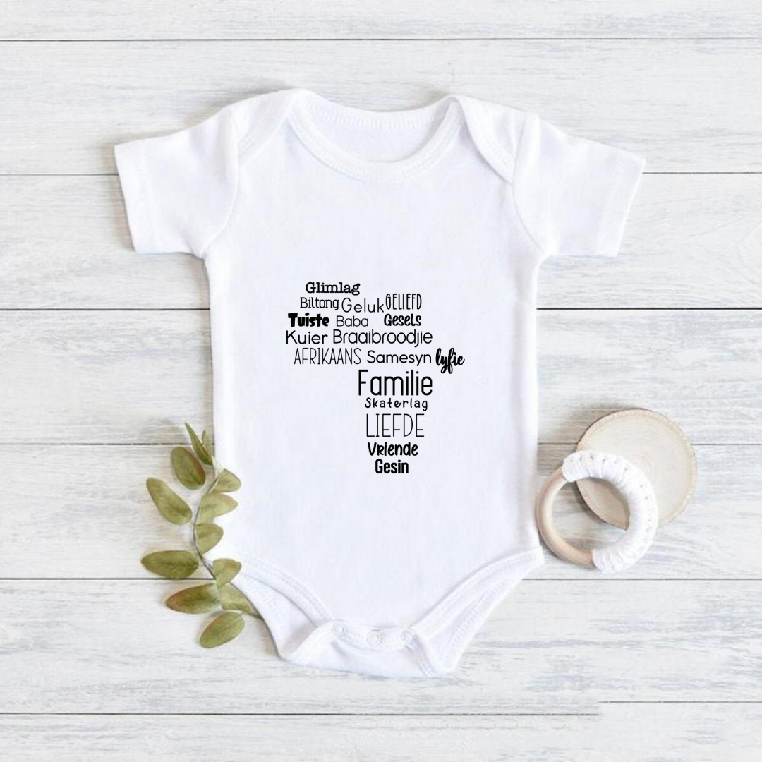 Baby Onesie - Africa Afrikaans - South African